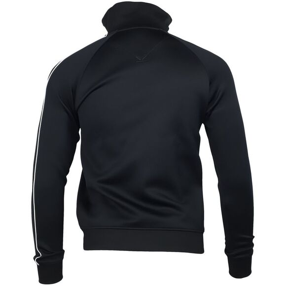 Kenzo Black Logo Track Jacket in Black Polyamide - Picture 3 of 4